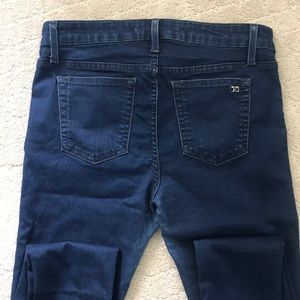 Joe’s “The Skinny” Jean in dark indigo denim
